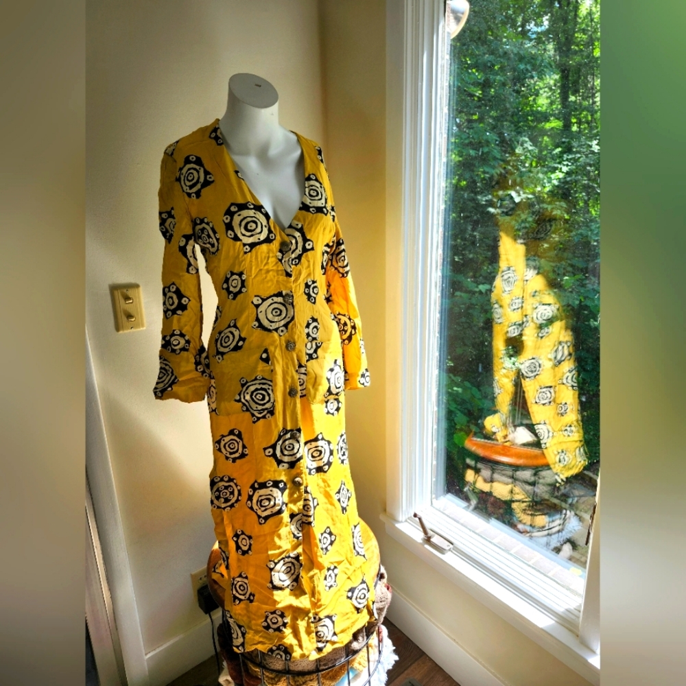 Vintage Antony Moorcroft Button Down Dress
